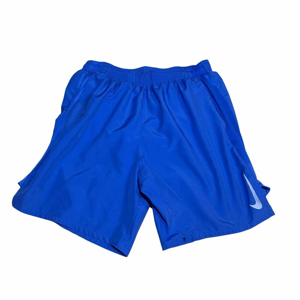 Nike Dri-Fit Athletic Running Shorts Blue Size M